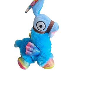 Nanco llama blue Rainbow winged plush